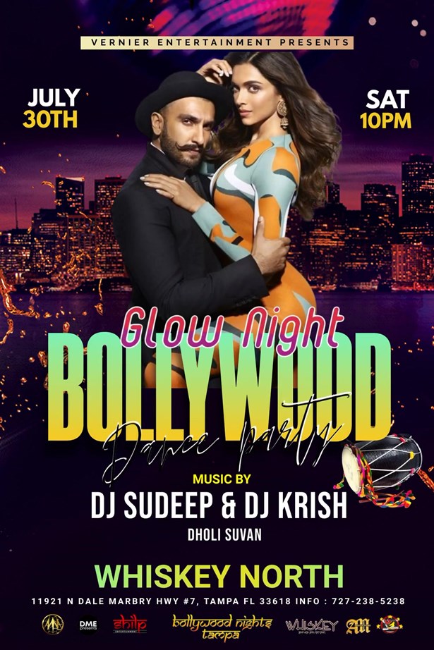 Bollywood Glow Party