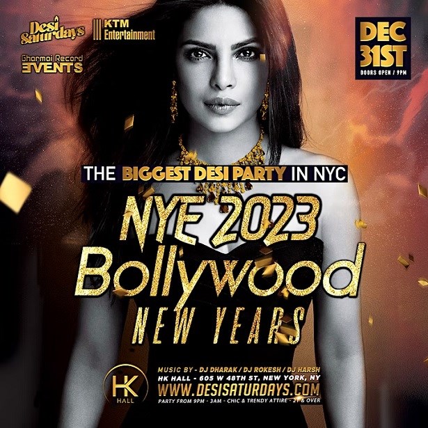 Bollywood New Years Gala : The Biggest Desi Celebration in Times Square NYC