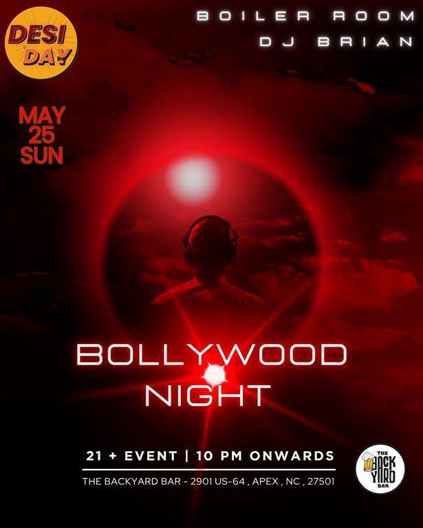 Bollywood Night - May 25th