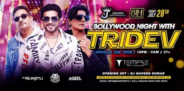 Bollywood Night - DJ Suketu - DJ Aqeel - DJ Akbar Sami