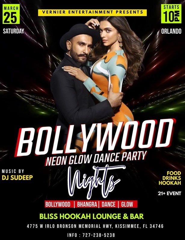 Bollywood Night - Glow Dance Party Orlando