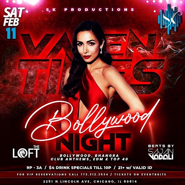 Bollywood Night at The LOFT Chicago