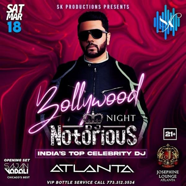 Bollywood Party With Dj Notorious