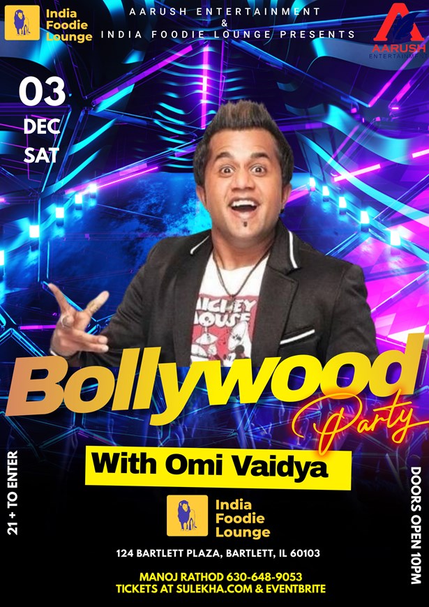 Bollywood Party with Omi Vaidya