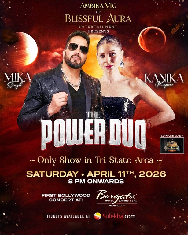 Bollywood The Power Duo Live-Mika Singh & Kanika Kapoor
