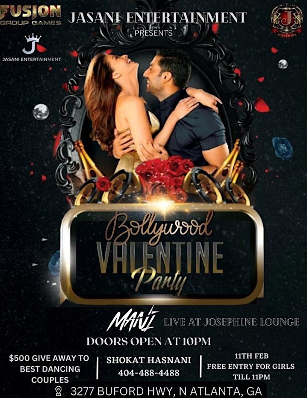 Bollywood Valentine Party - Atlanta