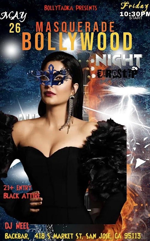 Bollywood Blackout Masquerade