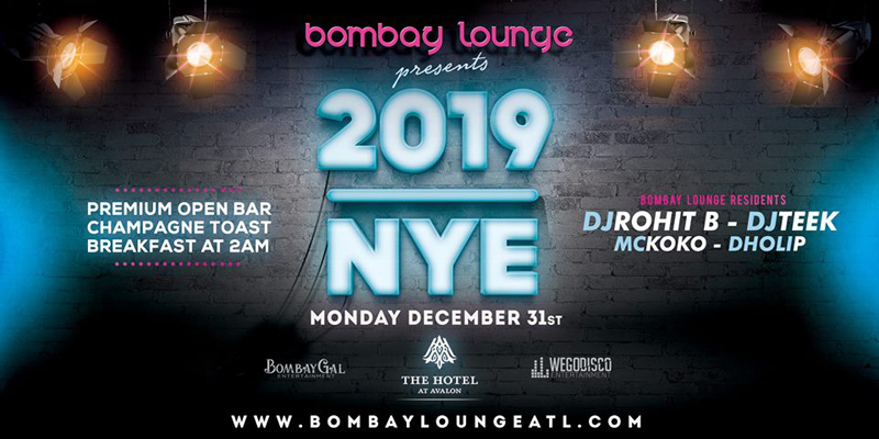 Bombay Lounge: NYE