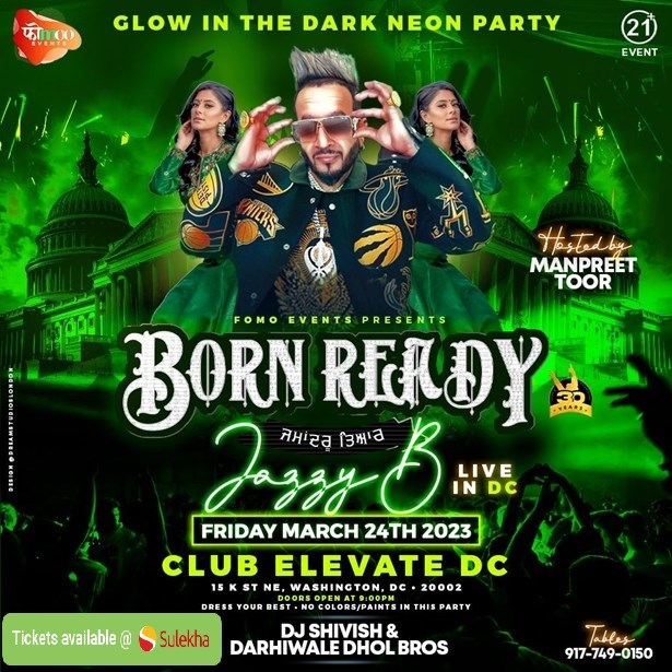 JAZZY B LIVE WITH MANPREET TOOR D.C.