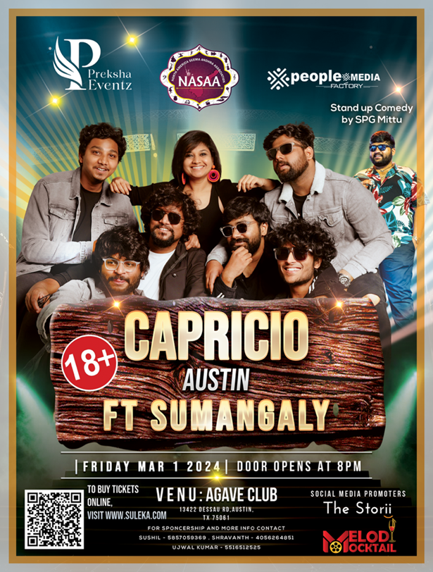 Capricio live Austin Ft Sumangaly