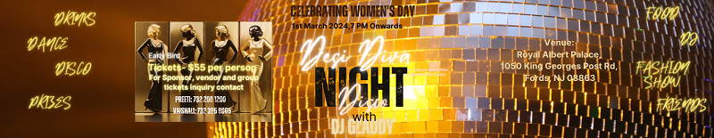 Celebrating Women's Day - Desi Diva Disco Night