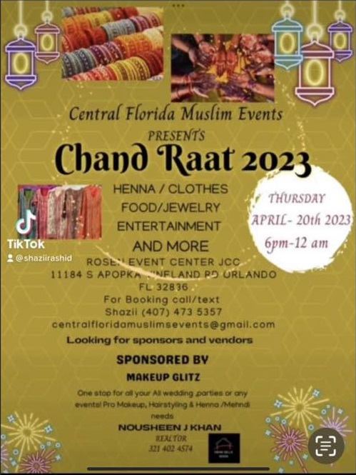 Chaand Raat Orlando 2023