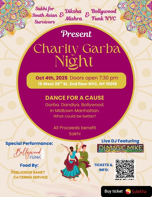 Charity Garba Night - Dance For a Cause in New York