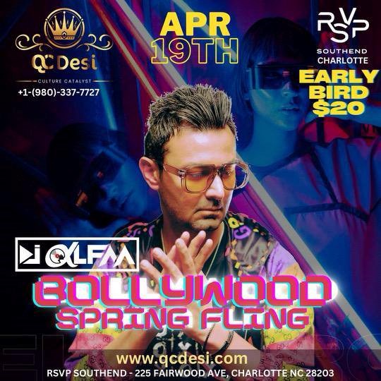 Charlottes Bollywood Spring Fling by DJ ALFAA