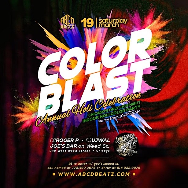 Color Blast - Annual Holi Celebration