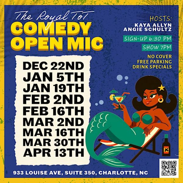 Comedy Open Mic at The Royal Tot