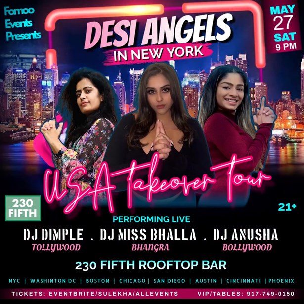 DESI ANGELS USA TAKEOVER