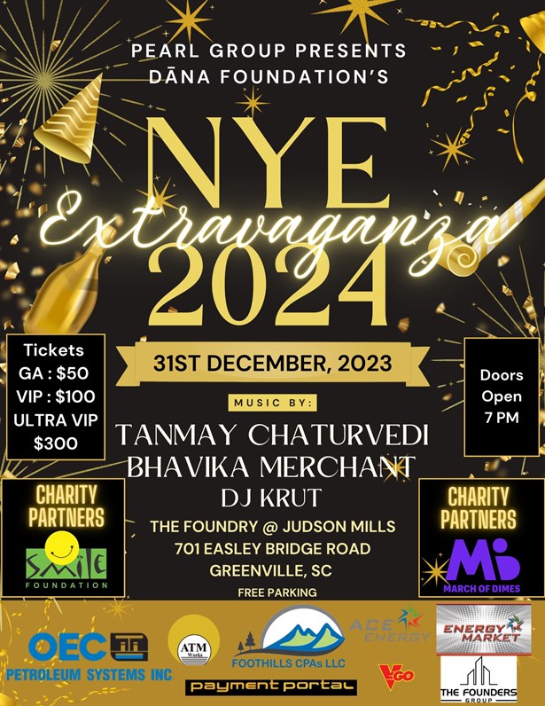 Dana Foundation's NYE Extravaganza