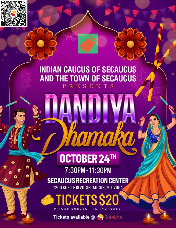Dandiya Dhamaka 2026 in New jersey. Dandiya Dhamaka 2026 in New jersey.