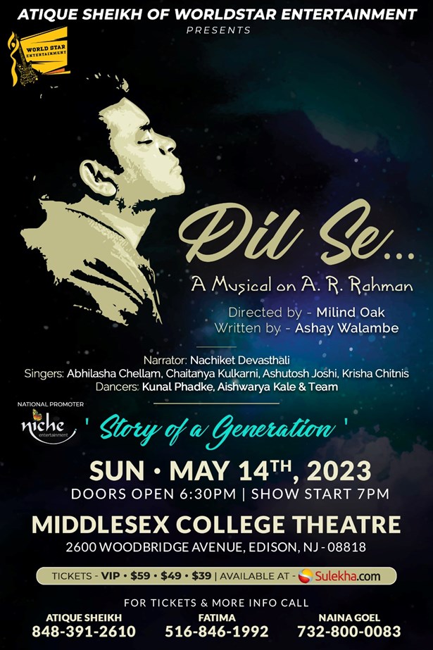 Dil Se - A Music On AR RAHMAN Live