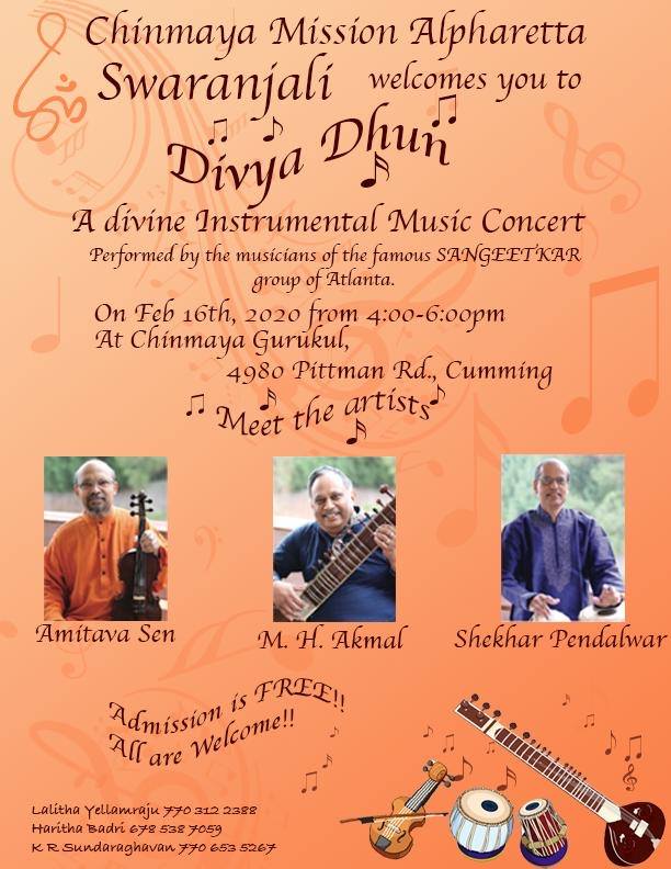 Divya Dhun: A Divine Instrumental Music Concert by Sangeetkar in Cumming