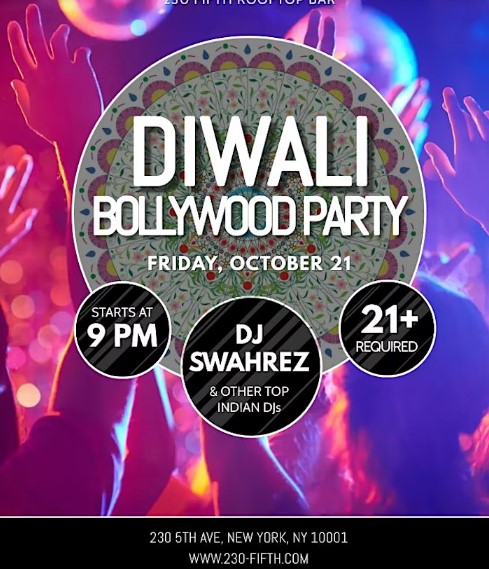 Diwali Bollywood Party
