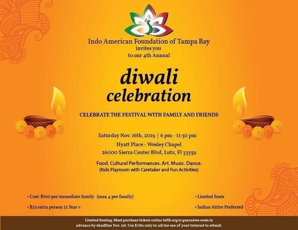 Diwali Celebration in Lutz