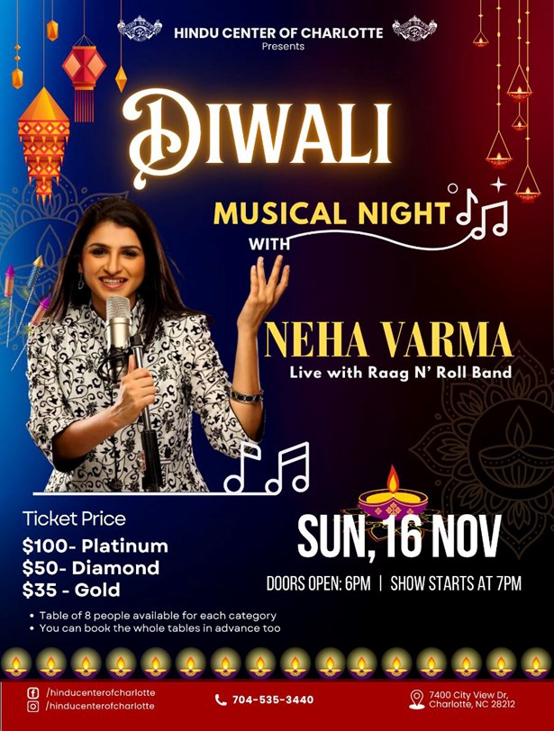 Diwali Muscial Night with SaReGaMaPa Fame Neha Varma