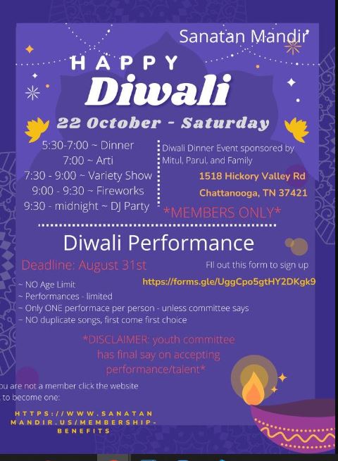 Diwali - Tennessee