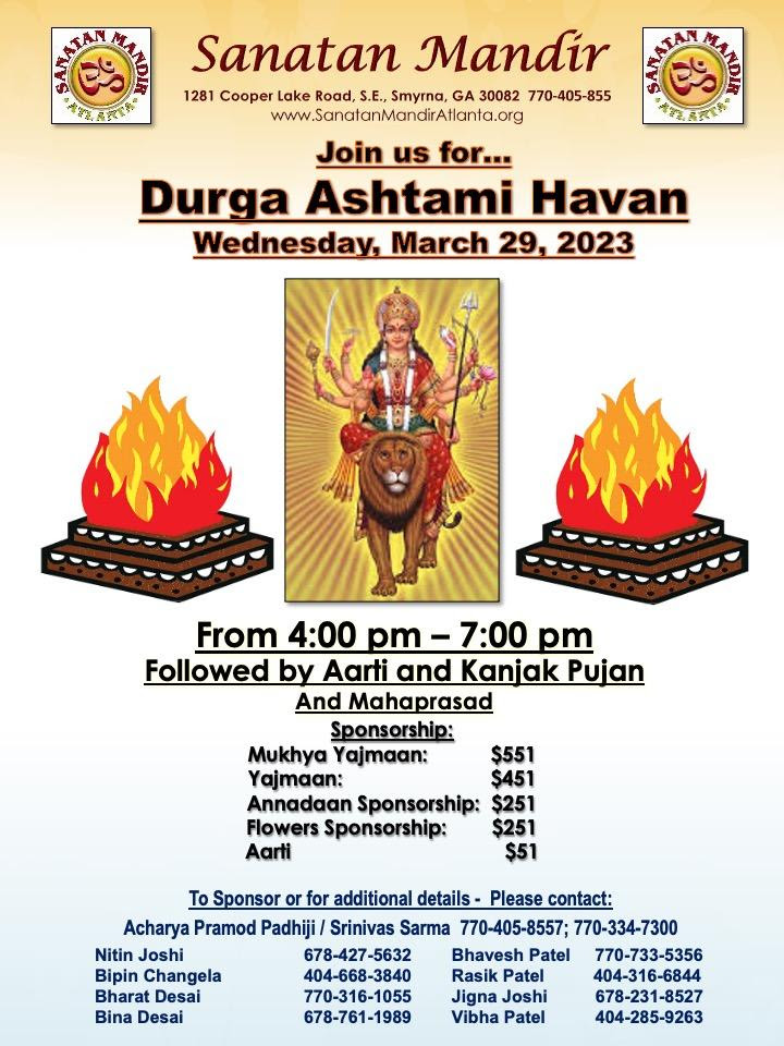 Durga Ashtami Havan