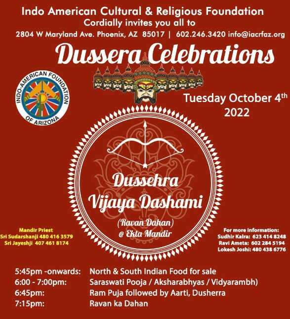 Dussera Celebration