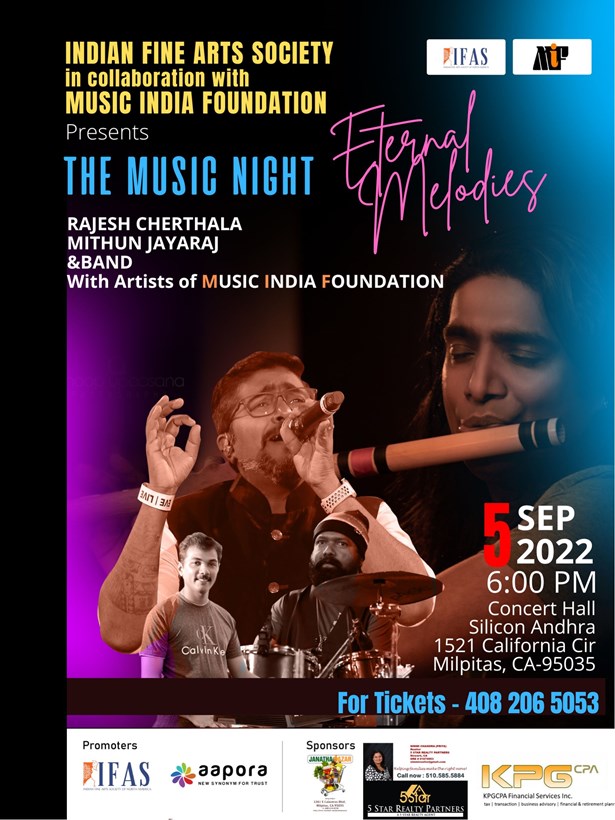 Eternal Music - Music Night by Rajesh Cherthala and Mithun Jayaraj and Band
