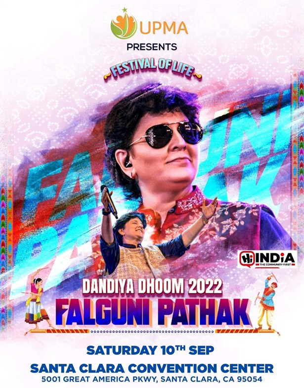 Falguni Pathak Live Dandiya 2022 - Bay Area