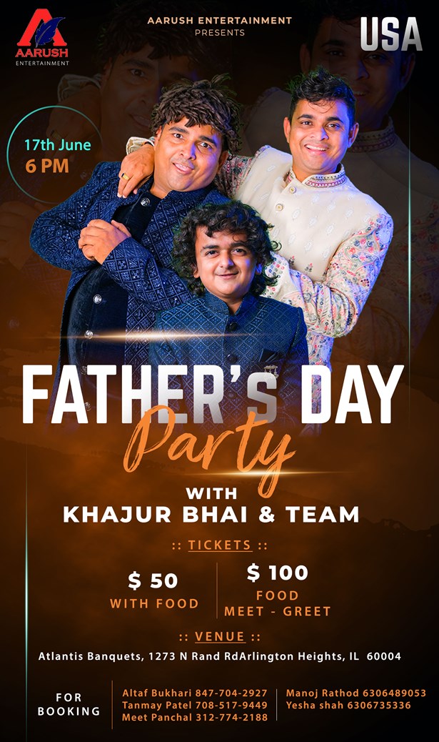 Father's Day Party with Khajur Bhai & Team