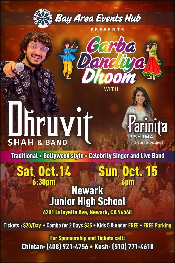 Garba Dandiya Dhoom with Dhruvit Shah and Live Band
