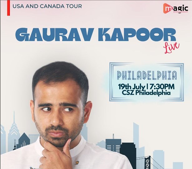 Gaurav Kapoor Live In Philadelphia
