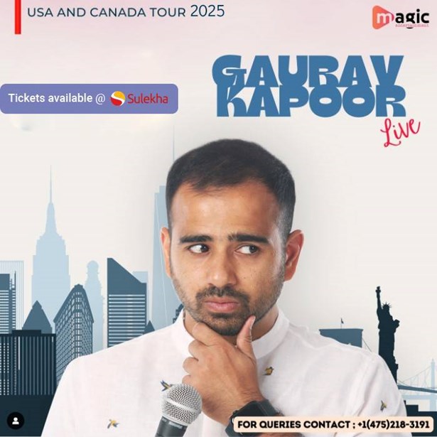 Gaurav Kapoor Live in Charlotte,NC