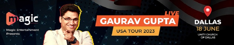 Gaurav Gupta Live in Dallas
