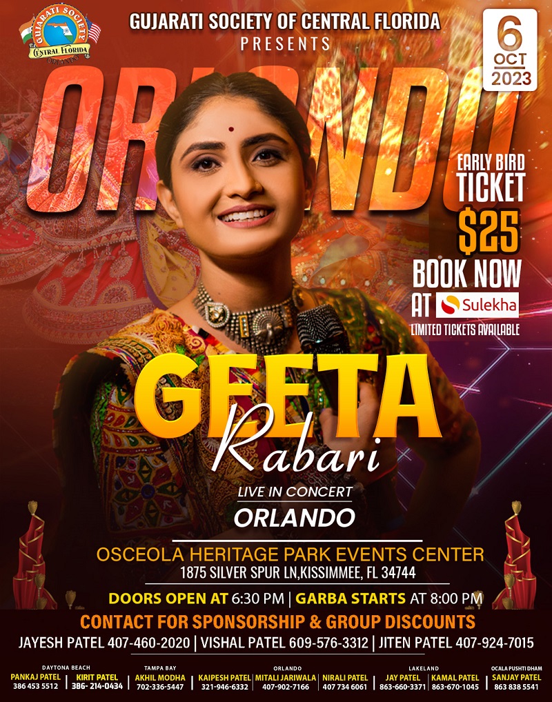 Geeta Rabai Live in Concert - Orlando