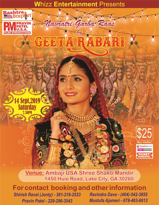 Geeta Rabari Garba Event