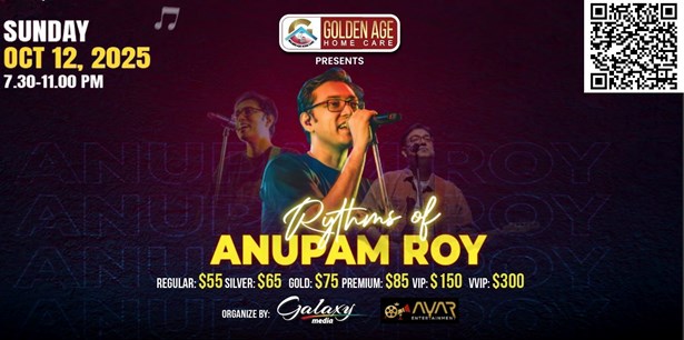 Golden Age Presents Rhythm of ANUPAM ROY