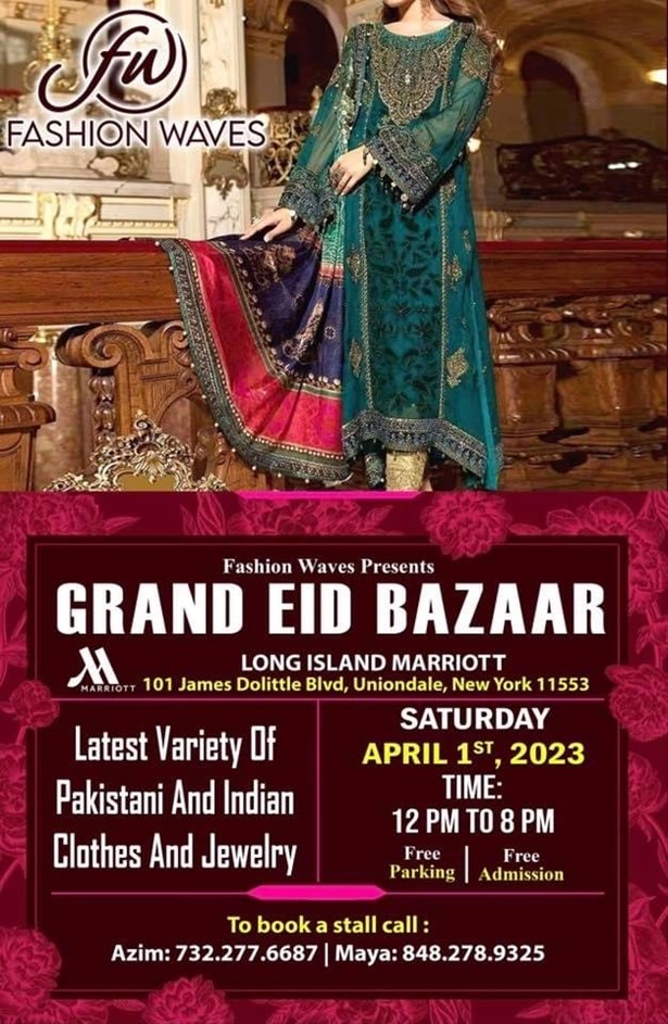 Grand Eid Bazaar (Free Admission)