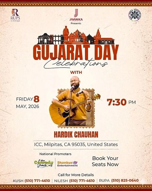 Gujarat Day Celebrations With Hardik Chauhan