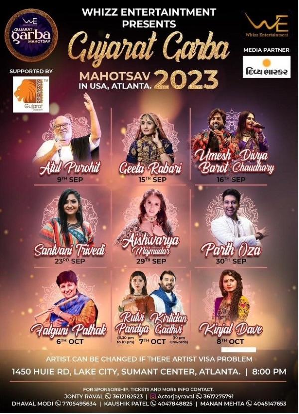 Gujarat Garba Mahotsav Atlanta