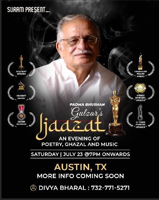 Gulzar Live in Ijaazat : An Evening of Music - Ghazal and Poetry with Legend Himself