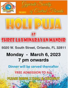 Holi 2023 - Orlando