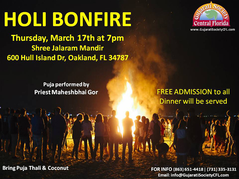 Holi Bonfire