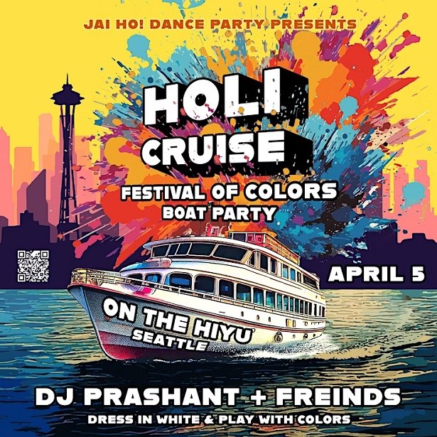 Holi Cruise - Festival of Colors Bollywood Boat Party - DJ Prashant & Frds