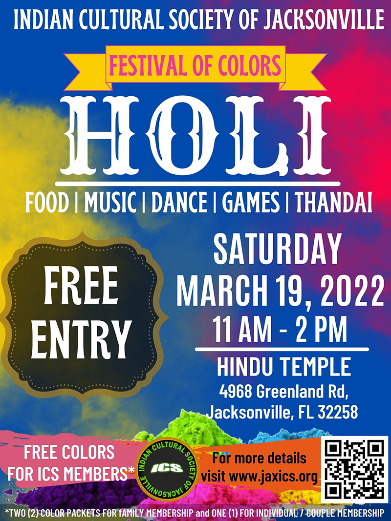 Holi Jax - Festival of Colors