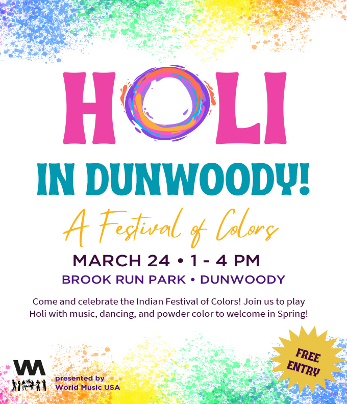 Holi in Dunwoody!